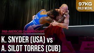 Kyle SNYDER USA vs. Arturo SILOT TORRES CUB  PanAm Championships 2024 Gold Medal  FS 97Kg