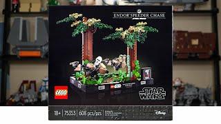 LEGO Star Wars 75353 ENDOR SPEEDER CHASE Review 2023