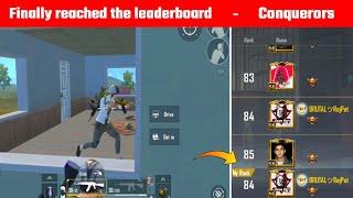 Finally I reached Asia Conqueror leaderboard  Pubg mobile lite Duo Conqueror Lobby gameplay