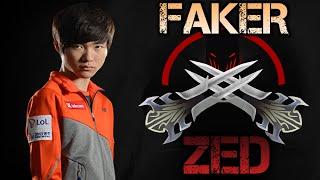 Faker Montage - Best ZED Plays League of Legends Highlights