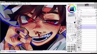 sapnap speedpaint but im about to go insane