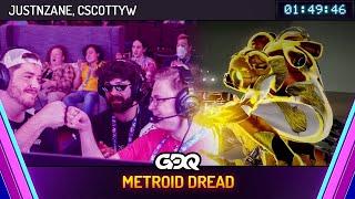 Metroid Dread Race by JustNZane and CScottyW in 14946 - Awesome Games Done Quick 2024