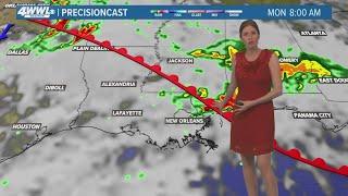 New Orleans Weather Couple of rounds of heavy rain on the way early this week