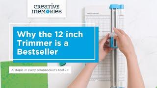 Why the 12 inch Trimmer is a Bestseller A staple for any scrapbookers toolkit