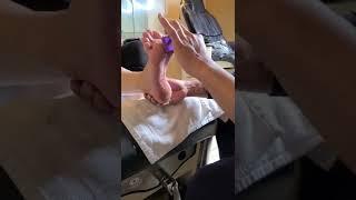 Ticklish Feet? Problem Solve #shorts #nails #pedicure