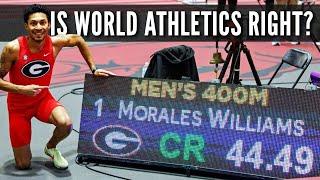 Why Christopher Morales-William’s 400m World Record Wont Be Ratified And Why Thats OK