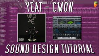 Yeat - Cmon Sound Design Breakdown {SERUM TUTORIAL}