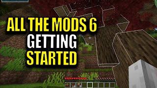 Minecraft All The Mods 6 Modpack Ep 1 - Getting Started