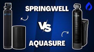 Springwell VS Aquasure Which Is The Best Water Softener In 2024?