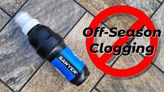 Sawyer Squeeze Water Filter Preventing Off-Season Clogging Dont Make My Mistake