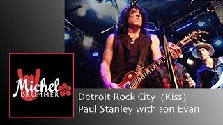 Detroit Rock City Kiss - Paul Stanley with son Evan