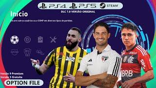 OPTION FILE V9 e V5 - PES2021  PS4  PS5  PC  FREE E PREMIUM  Season 2023-24