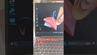 how to update windows 11 pc #shorts #pc #windows11