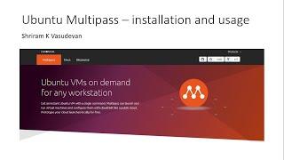 Ubuntu Multipass - A Clear Explanation Installation and Usage