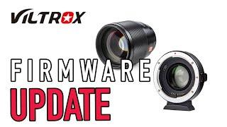 Viltrox Firmware Update installieren - so gehts