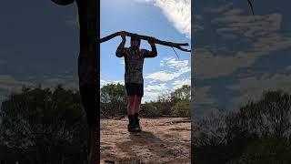 Building a BUSH SHELTER #australia #survival #outdoorsurvival #camping #survivalgame