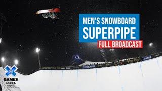 Monster Energy Men’s Snowboard SuperPipe FULL COMPETITION  X Games Aspen 2023