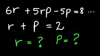 Grade 12 Mathematics  Simultaneous Equations Solved  Unathi Waratwa