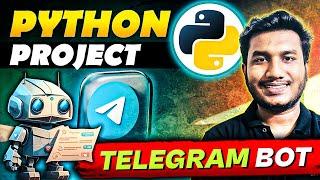 How To Create Telegram Bot Using Python  Python Project Complete Tutorial