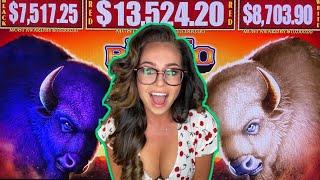 Old School *DOUBLE BUFFALO* Pays Out in Vegas  MamaCipSlots