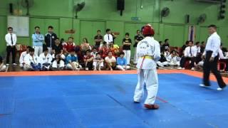 2014 Persatuan Negeri Selangor Taekwondo Championship under 18 final