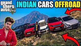 GTA 5  INDIAN CARS FULL OFFROADING  FORTUNER BREZZA SWIFT  2020