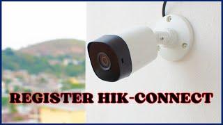 How to register hik connect online hikvision 2024