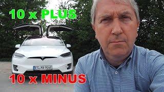 Fazit Tesla Model-X nach einem Jahr 10x Plus 10x Minus  Review  DriveTesla 2.0