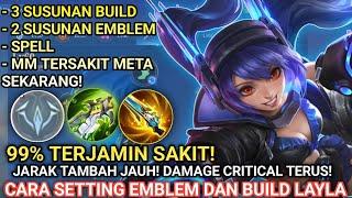 99% TERJAMIN SAKIT  SET BUILD LAYLA TERSAKIT 2024  EMBLEM DAN BUILD LAYLA TERSAKIT 2024