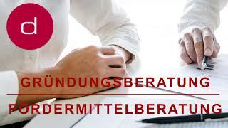 Gründungsberatung und Fördermittelberatung