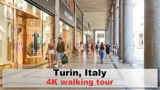 Turin Italy -  4K Virtual Walking Tour