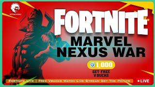  LIVE FORTNITE TODAY ITEM SHOP  *NEW* FORTNITE MARVEL NEXUS WAR UPDATE SOON