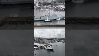 Brest 2024  le magnifique ballet en mer des voiliers vu du ciel