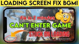 2024 loading screen problem fix BGMI stuck on loading cant enter in game problem bgmipubg solution