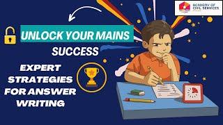 EXPERT STRATEGIES FOR MAINS ANSWER WRITING #apscmainsanswer #apscmains2024 #apsceassywriting