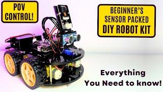 Best Arduino Robot Car Kit for Beginners  Elegoo Robot Car Kit with Sensors Camera & POV Control