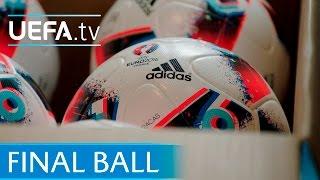 See how the final match ball is made