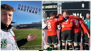 Es ist BITTERKALT in ELVERSBERG  HANNOVER HAUTNAH - der 96TV-Vlog