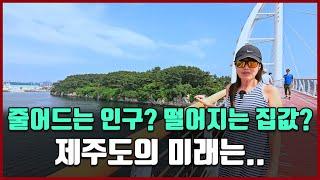 줄어드는 인구? 떨어지는 집값? 제주도의 미래는.. 여기는 제주도