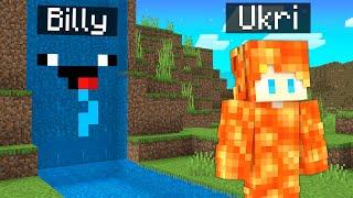 Billy vs Ukri WASSER und LAVA Hide and Seek in Minecraft