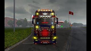 ETS2 v1.34Euro Truck Simulator 2 Tuning mod New Scania RS