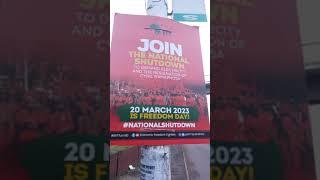 EFF National Shutdown 20 March 2023