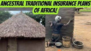 African village build #lifestyle #Viral How #African #mothers built completed traditional hut house