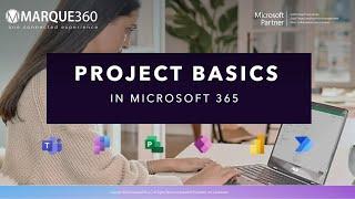 Project Basics in Microsoft 365 Webinar