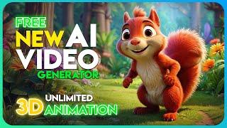 NEW AI ANIMATION  FREE & UNLIMITED  AI Video Generator  Different styles  Text to Video 