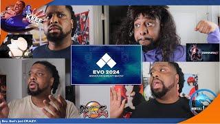 How FIGHTING GAME PLAYERS Reacted to EVO 2024 LINEUP