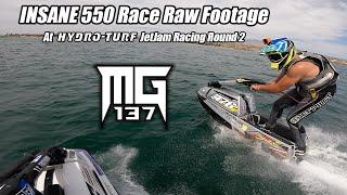 INSANE VINTAGE 550 JETSKI RACE RAW Footage 4k - Mark Gomez & Andrew Cecere Battle JetJam April 2021