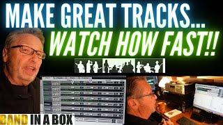 Make Your Own Great Backing Tracks  Watch How Fast It is  Why You Should Get Band In A Box