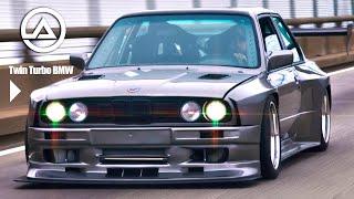 1200HP TWIN TURBO BMW E30 Wide Body Build  INSANE V8 Power with SEQUENTIAL Shift