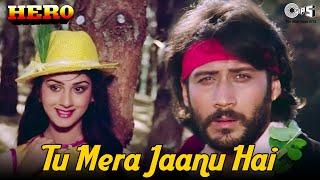 Tu Mera Jaanu Hai  Hero  Anuradha Paudwal Manhar  Jackie Meenakshi  80s Hindi Hit Songs